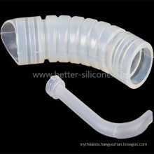 Silicone Rubber Snorkel Silicone Diving Breathing Tube